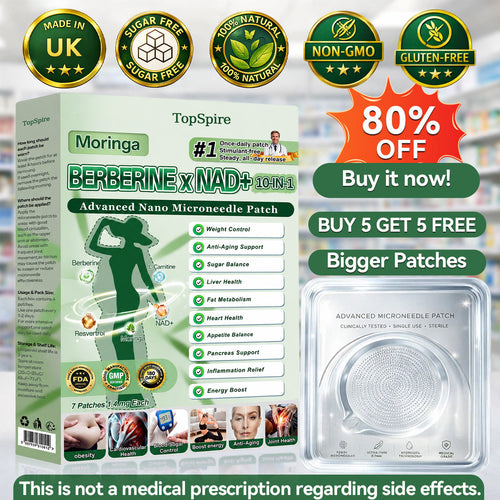 𝐏𝐡𝐲𝐬𝐢𝐜𝐢𝐚𝐧 𝐅𝐨𝐫𝐦𝐮𝐥𝐚𝐭𝐞🌀|TopSpire® 𝐌𝐨𝐫𝐢𝐧𝐠𝐚 𝐁𝐞𝐫𝐛𝐞𝐫𝐢𝐧𝐞 × 𝐍𝐀𝐃+ 𝟏𝟎-𝐢𝐧-𝟏 𝐀𝐝𝐯𝐚𝐧𝐜𝐞𝐝 𝐍𝐚𝐧𝐨 𝐌𝐢𝐜𝐫𝐨𝐧𝐞𝐞𝐝𝐥𝐞 𝐏𝐚𝐭𝐜𝐡 (𝐄𝐱𝐩𝐞𝐫𝐢𝐞𝐧𝐜𝐞 𝐕𝐢𝐬𝐢𝐛𝐥𝐞 𝟕-𝐃𝐚𝐲 𝐑𝐞𝐬𝐮𝐥𝐭𝐬)