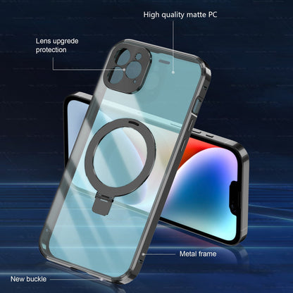 Double-sided Magnetic Suction Bracket Mobile Phone Case For iPhone 13/14 Full Series